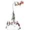 LED Lighted and Musical Flying Santa Animated Christmas Village Display - 13.5"